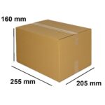 Kartonnen Vouwdoos 255x205x160 mm 2